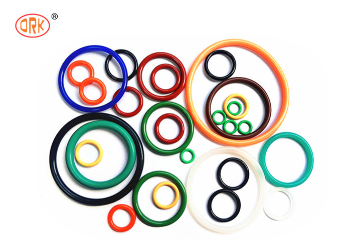 ซีลยางเคลือบแบบกำหนดเอง O Ring FKM NBR O Ring แหวนสีสันสดใส