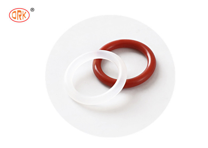 ยางซิลิโคนเกรดอาหารทนต่อการกัดกร่อน O Ring AS568 ขนาดมาตรฐาน