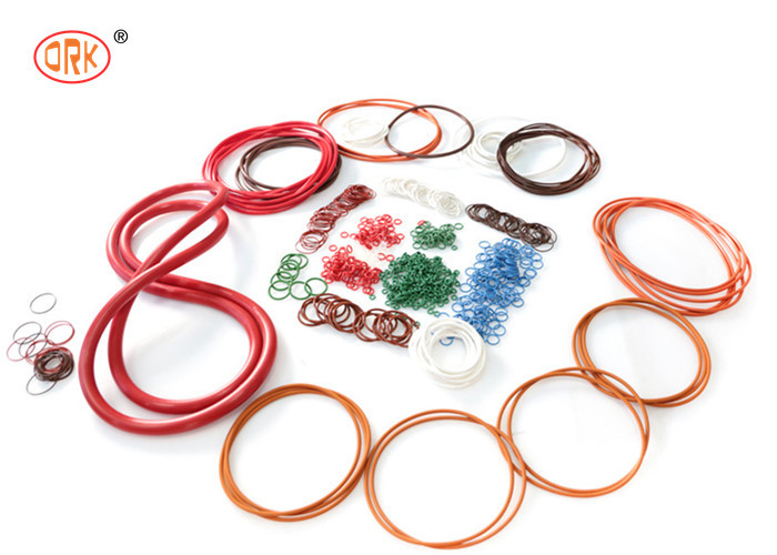 สีขนาดต่างๆ NBR EPDM FKM AEM AS568 แหวนยาง O สีสำหรับเทอร์โบ