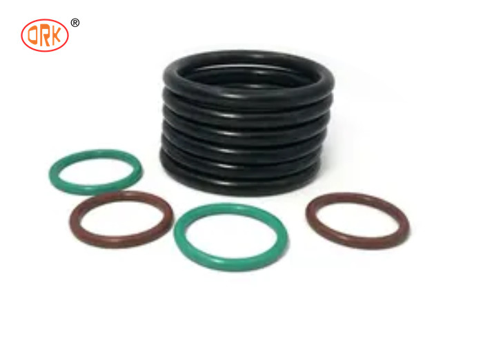 สี FKM Teflon O Ring ความต้านทานการสึกกร่อนสำหรับไฮดรอลิก