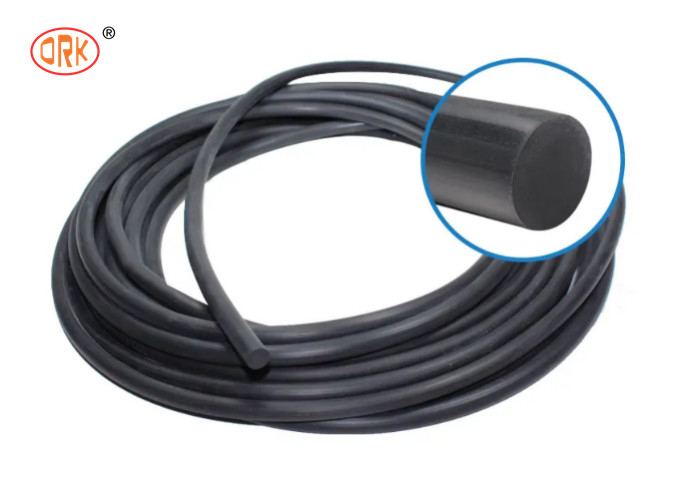 FKM FPM O Ring Cord แถบยางทนสารเคมี 90 Shore สำหรับประตู