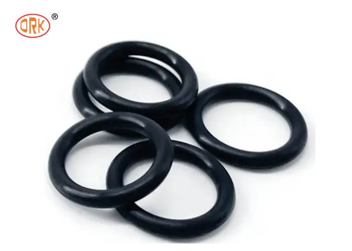 ทนความร้อนสีดำ IIR O Ring ซีลแหวนยางบิวทิลสำหรับสายพานลำเลียง