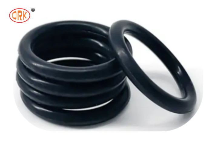 ทนความร้อนสีดำ IIR O Ring ซีลแหวนยางบิวทิลสำหรับสายพานลำเลียง