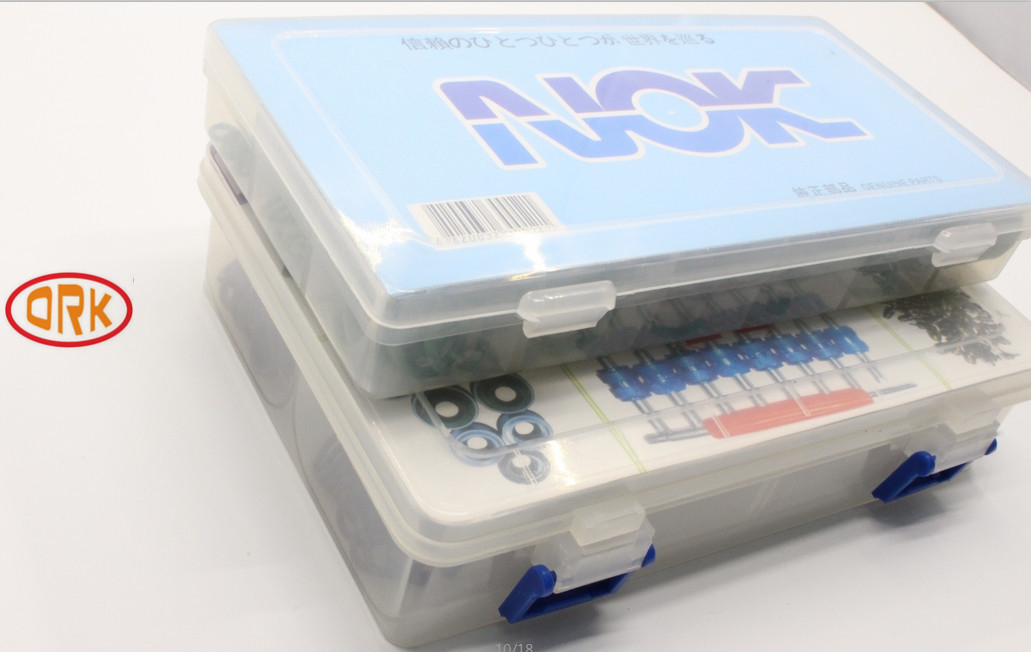 ORK 5A 240 ชิ้นชุดยาง N แหวนยางไนไตรล์สำหรับเครื่องปรับอากาศคอมเพรสเซอร์