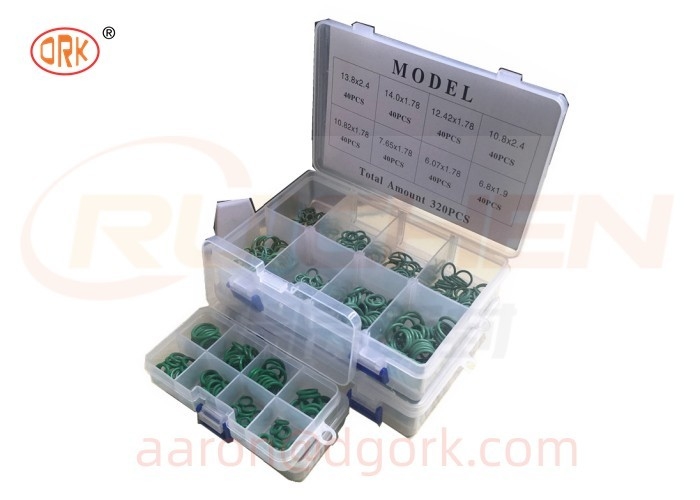 ORK 5A 240 ชิ้นชุดยาง N แหวนยางไนไตรล์สำหรับเครื่องปรับอากาศคอมเพรสเซอร์