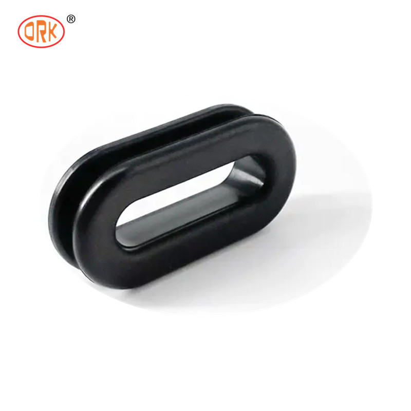 การต่อต้านความร้อนแบบกําหนดเอง สีดําซิลิโคนยางหลุม Grommets Plug / สายยาง Grommet แหวนสําหรับอะไหล่รถยนต์