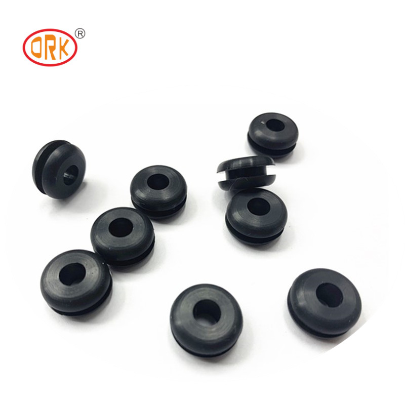 ORK อะไหล่ยางแบบ FDA รับรองไม่เป็นพิษ ซิลิโคนยาง Grommets ความแข็งแรงในการดึง 1000 PSI