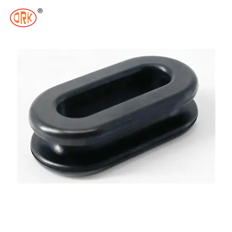 ORK อะไหล่ยางแบบ FDA รับรองไม่เป็นพิษ ซิลิโคนยาง Grommets ความแข็งแรงในการดึง 1000 PSI