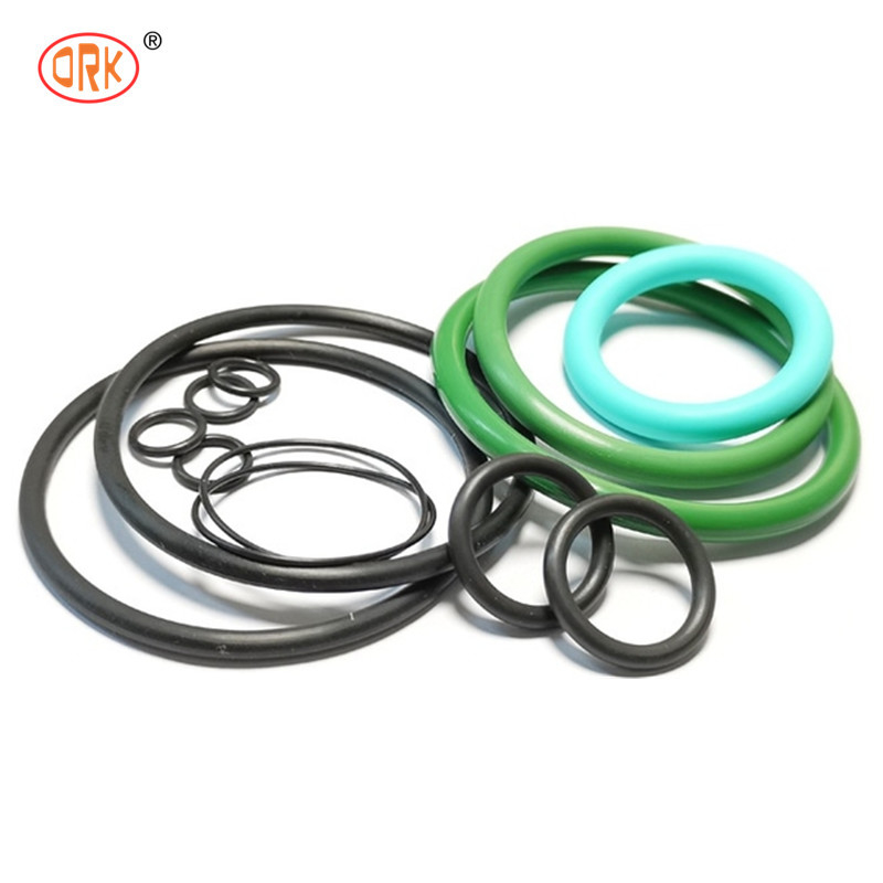 สีดํา O แหวน วาคิวัม Seal สีธรรมชาติยาง Wiper แหวน Seal ด้วยการคอมเพรสชันขนาดที่แตกต่างกัน