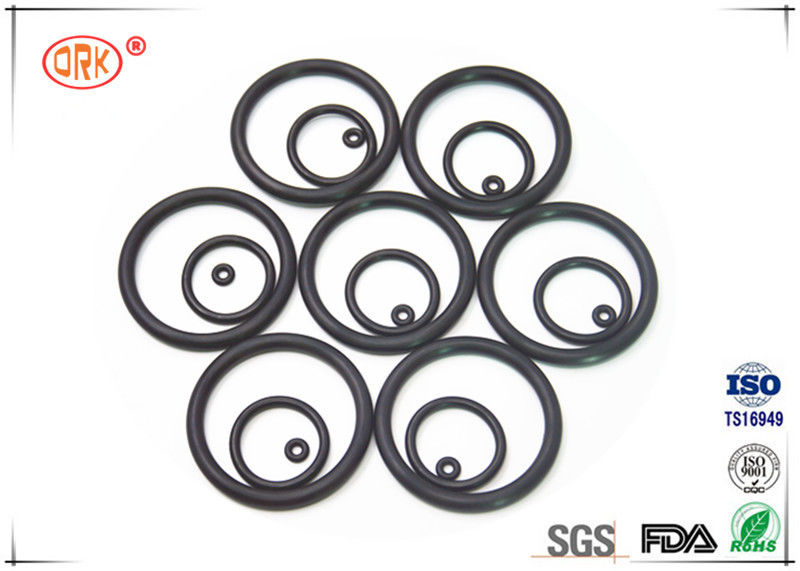 Metric EPDM O Ring การถลุงอุตสาหกรรม / การทนต่ออุณหภูมิต่ำ TS16949 FDA