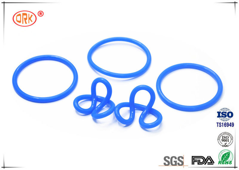 AS568 สีที่แตกต่าง NBR O แหวนตัวชี้วัดอุณหภูมิสูง Orings ยาง