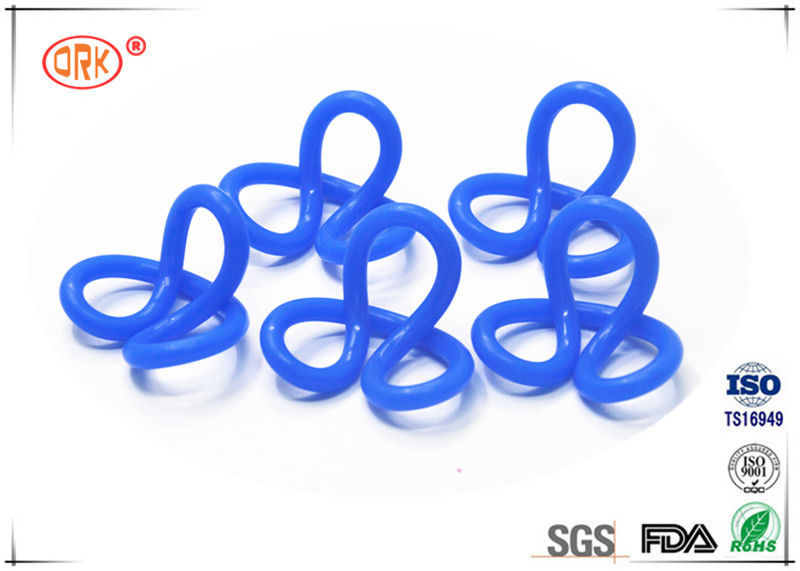 AS568 สีที่แตกต่าง NBR O แหวนตัวชี้วัดอุณหภูมิสูง Orings ยาง