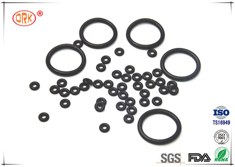 ลูกปืน ORK สีดำ NBR O Ring 0.794MM - 66.04CM เส้นผ่าศูนย์กลางภายใน
