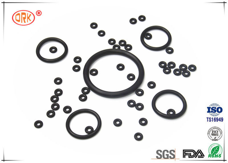 ลูกปืน ORK สีดำ NBR O Ring 0.794MM - 66.04CM เส้นผ่าศูนย์กลางภายใน