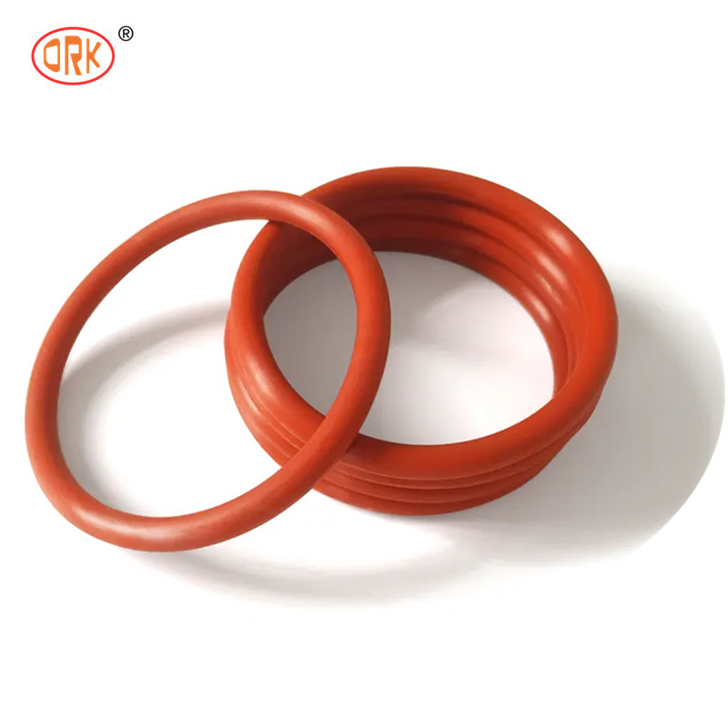 สีแดง 70 ริม A ซิลิโคนดีเด่น O แหวน Seal สําหรับน้ํามันและก๊าซ