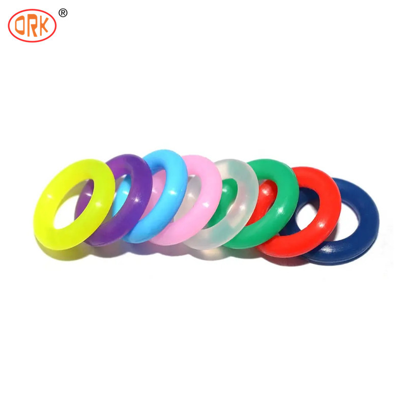 ORK สีซิลิโคนอุตสาหกรรมอุตสาหกรรมอุณหภูมิสูง รถยนต์ O Rings ผู้ผลิต