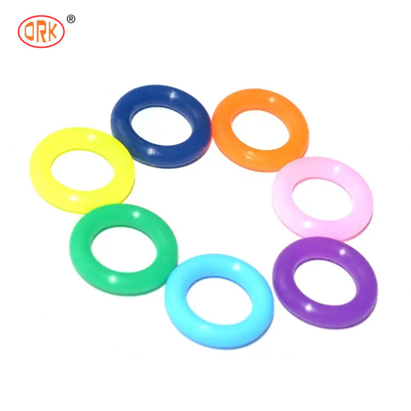 ORK สีซิลิโคนอุตสาหกรรมอุตสาหกรรมอุณหภูมิสูง รถยนต์ O Rings ผู้ผลิต