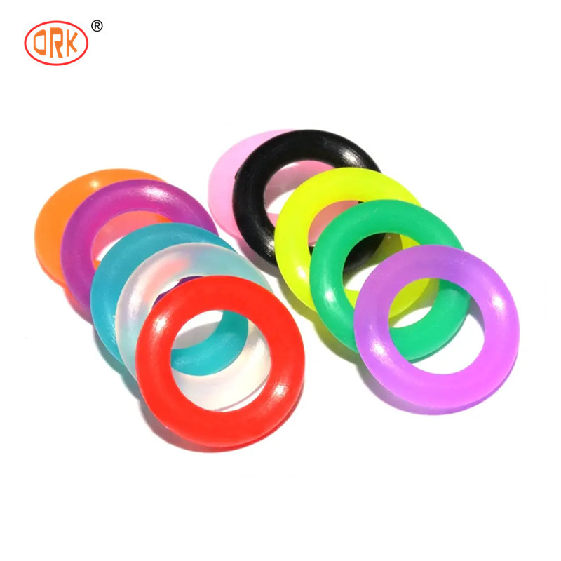 ORK สีซิลิโคนอุตสาหกรรมอุตสาหกรรมอุณหภูมิสูง รถยนต์ O Rings ผู้ผลิต