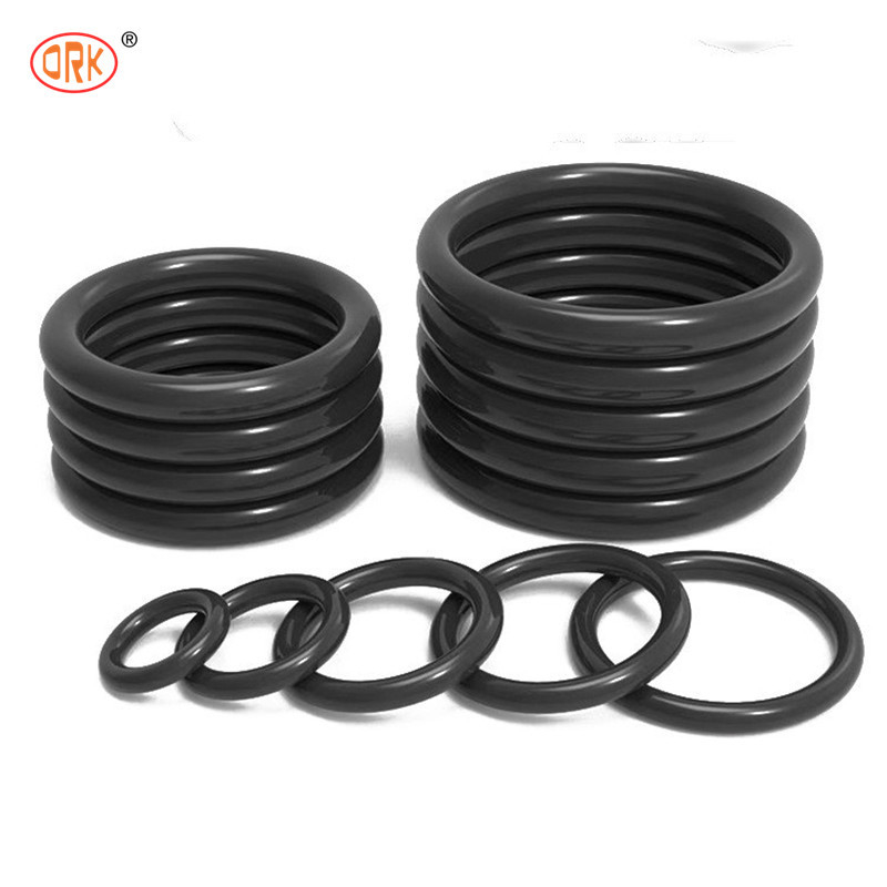 70 Shore A Rubber Seal 13mm สีดํา แหวนซิลิโคน สําหรับความเหมาะสมทางเคมี