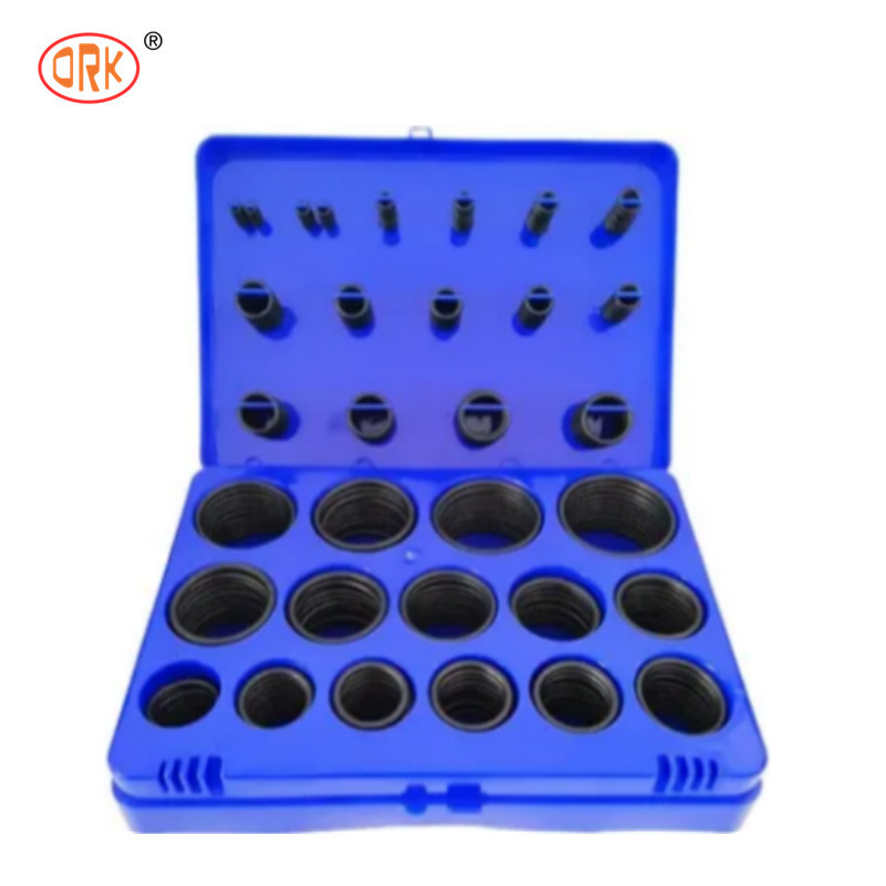 NBR70 FKM75 O Ring Box การซ่อมแซม 30 ขนาด ความดันสูง O Ring Kits สําหรับเครื่องขุด