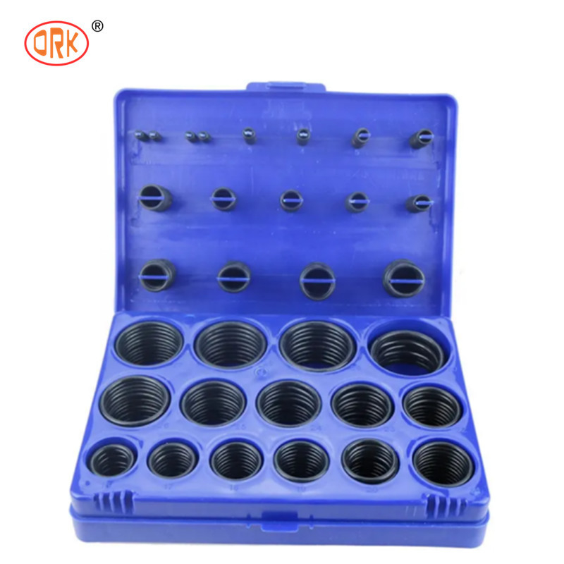NBR70 FKM75 O Ring Box การซ่อมแซม 30 ขนาด ความดันสูง O Ring Kits สําหรับเครื่องขุด