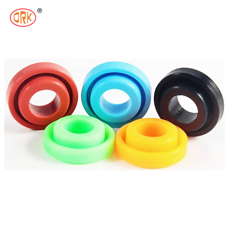 สีฟ้า NBR U Cup Ring Seal สําหรับกระบอกไฮดรอลิกที่มีความทนทานต่อการบดและความทนทานต่อการกระโดดกลับที่ดี