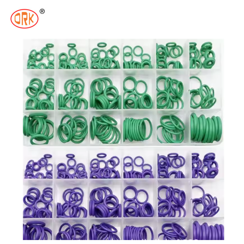 NBR Nitrile O Ring Kit, Multi Material Rubber O-Ring Set, Leakproof Sealing Rings, เหมาะสําหรับรถยนต์, เครื่องขุด, การบํารุงรักษาท่อ