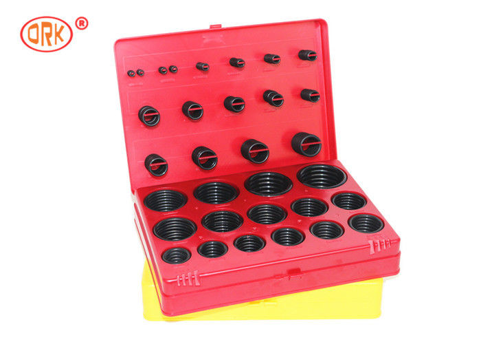 กล่องใส่แหวนทนทาน O - G AS568 ขนาด 30 มาตรฐาน 382 ชิ้น NBR 70 สีดำ